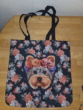 Yorkie Tote Bag
